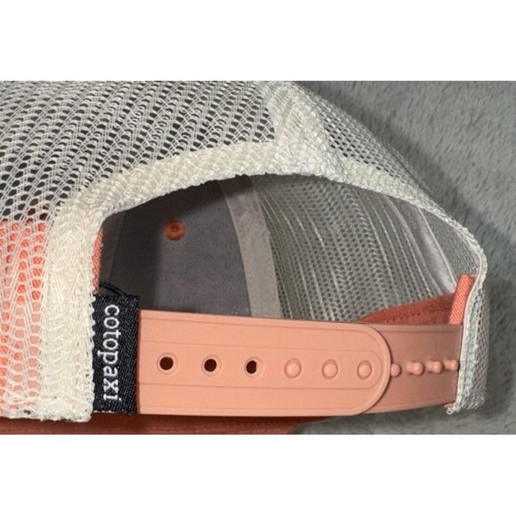 COTOPAXI Peach Orange Sunny Side Trucker Hat Cap One Size Adjustable - Picture 5 of 5